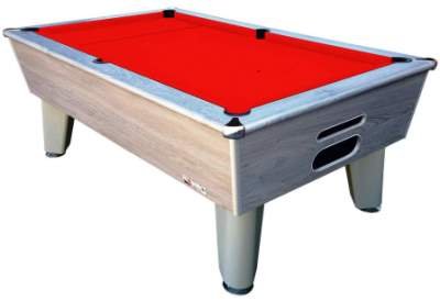 Optima Classic Silver Oak Pool Table