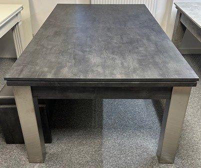 Elixir Pool Dining Table in Slate Anthracite