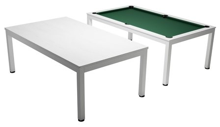 Dynamic Vancouver Matt White Pool Table Recently Installed