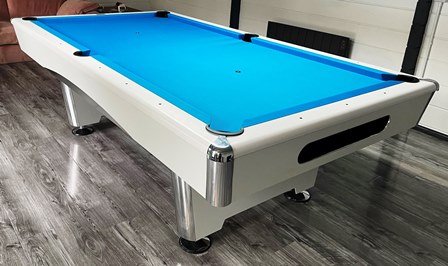Dynamic Triumph Pool Table in White