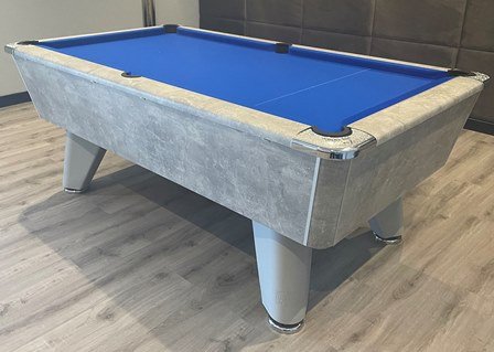 Supreme Winner Italian Grey Pool Table