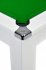 DPT Chrome Corner Plate with Green Cloth