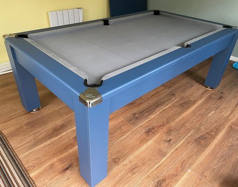 Avant Garde Midnight Blue with Grey Cloth Pool Table