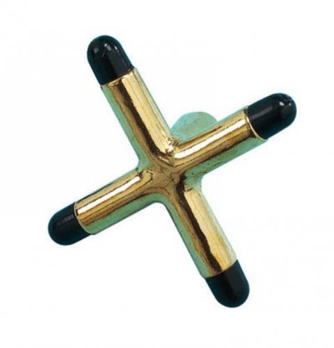 Pool Table Cue Rest Head - Brass