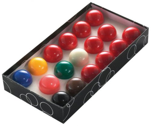 Snooker Ball Set for UK Pool Tables 2 Inch Size