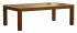 Mozart Mahogany Pool Dining Table - With Dining Tops