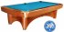 Dynamic 3 Brown Table with Tournament Blue Cloth