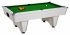 White Elite Pool Table with Green Cloth