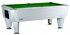 SAM Atlantic Champion Pool Table - Silver Cabinet Finish with Green Cloth