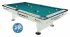Dynamic 2 White 7ft American Pool Table - Blue/Green Cloth