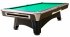 Dynamic Hurricane Pool Table in Black - Fitted with Yellow Green Cloth
