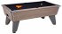 Omega Pro Slate Bed Pool Table - Grey Oak Cabinet with Black Cloth