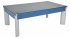 DPT Fusion Midnight Blue Pool Dining Table with Glass Tops