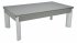 DPT Fusion Onyx Grey Pool Dining Table with Wooden Tops