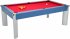 DPT Fusion Midnight Blue Pool Dining Table with Red Cloth