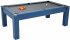 DPT Avant Garde 2.0 Midnight Blue Pool Dining Table with Grey Cloth