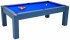 DPT Avant Garde 2.0 Midnight Blue Pool Dining Table with Blue Cloth