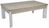 DPT Fusion Grey Oak Pool Dining Table with Wooden Tops