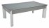 DPT Fusion Onyx Grey Pool Dining Table with Glass Tops