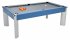 DPT Fusion Midnight Blue Pool Dining Table with Grey/Silver Cloth