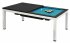 Dynamic Vancouver 7ft American Pool Diner - Dark Ebony table with Tournament Blue Cloth