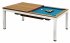 Dynamic Vancouver Brown 7ft Pool Table - Fitted with Electric Blue Cloth