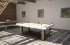 Billard Toulet Loft Pool Table - White Cabinet Finish