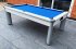 Recently Installed - Outdoor White Fusion Pool Dining Table with Blue Cloth