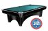 Dynamic 3 Black Table with Blue Green Cloth