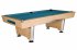 Triumph Oak Pool Table Fitted with Electric Blue Cloth