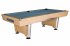 Triumph Oak Pool Table Fitted with Powder Blue Cloth