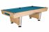Triumph Oak Pool Table Fitted with Tournament Blue Cloth