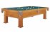 Dynamic Bern Oak Pool Table - Fitted with Blue Green Cloth