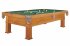 Dynamic Bern Oak Pool Table - Fitted with Yellow Green Cloth