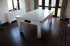Optima Tuscany White Pool Dining Table with Wooden Tops