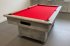 Torino Italian Grey Slate Bed Pool Table - Fitted with Red Cloth