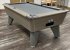 Omega Pro Slate Bed Pool Table - Grey Oak Cabinet with Grey Cloth