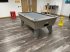 Omega Pro Slate Bed Pool Table - Grey Oak Cabinet with Grey Cloth
