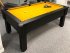 Black Paris Slate Bed Pool Table - Fitted with Gold Smart Cloth