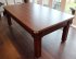 Florence Dark Walnut Pool Dining Table with Dining Tops - Recent Installation
