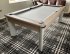 DPT Fusion Grey Oak Pool Dining Table with Silver Cloth
