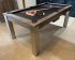 Elixir Pool Dining Table - Distressed Oak Cabinet Finish