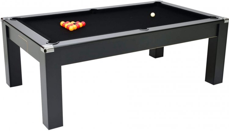 Avant Garde 2.0 Pool Dining Table | Black Cabinet | Pool Tables Online