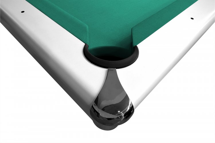 Billiard Table Dynamic Triumph, matt white, Pool, 8 ft. - Ortmann